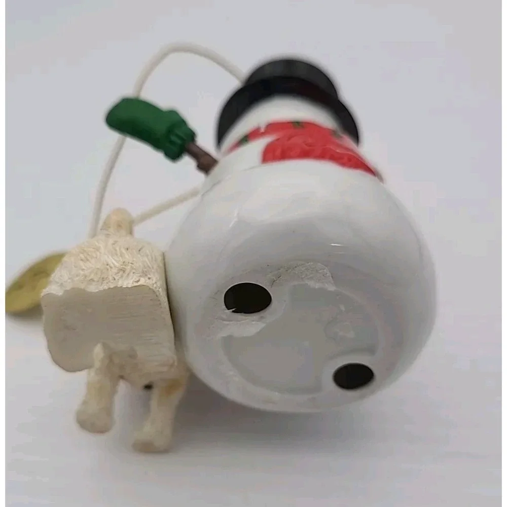 Danbury‎ Mint 2013 Bichon Frise Annual Christmas Ornament Frosty Friend
